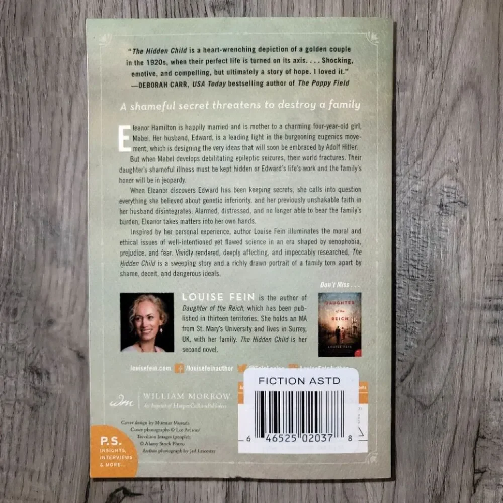 The Hidden Child: A Novel Paperback -Historical Fiction
